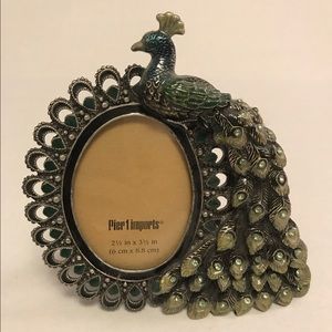 Pier One Peacock Picture Frame