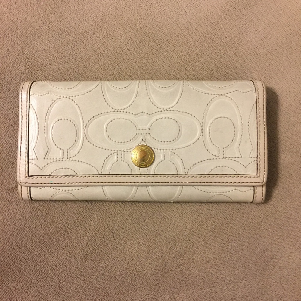 Leather Coach Wallet
