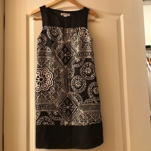New 100% silk white house black market dress