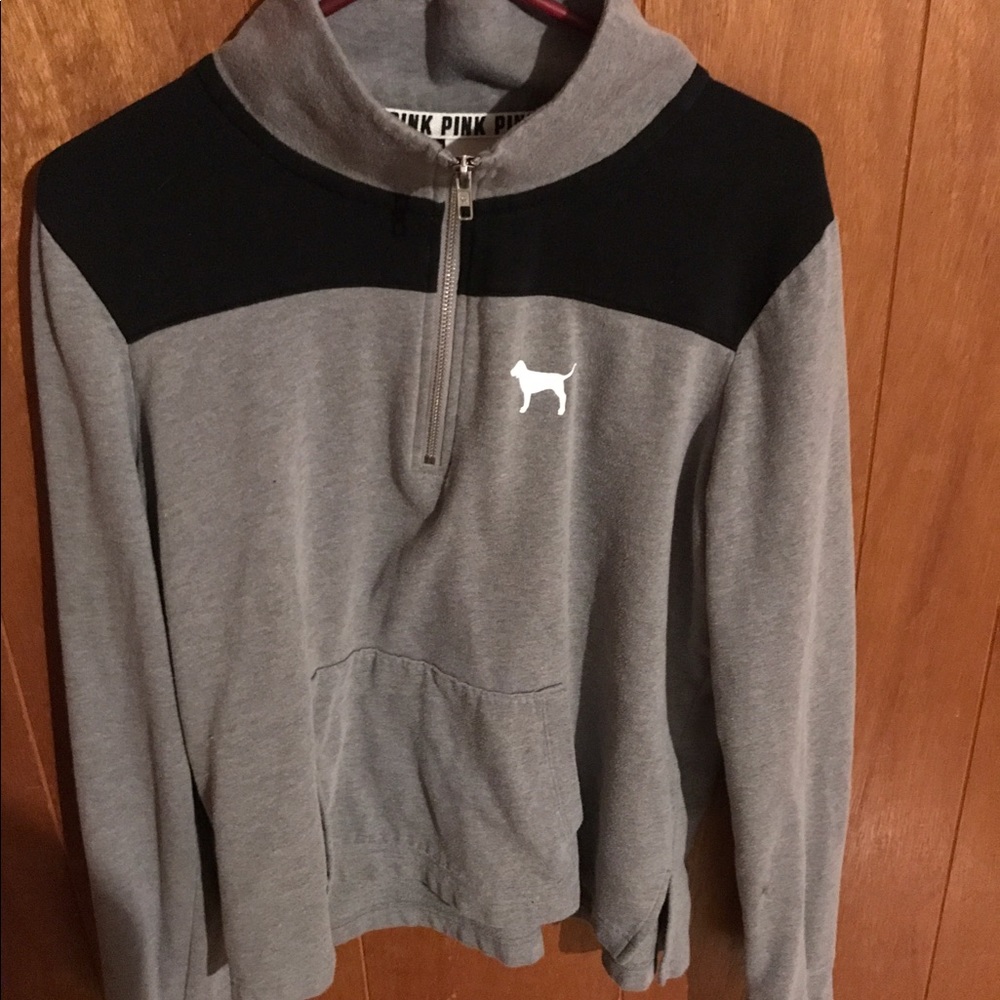 Pink VS half zip