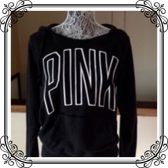 PINK Victoria's Secret Tops - FINAL 🎉🎉Victoria's  Secret Hoodie