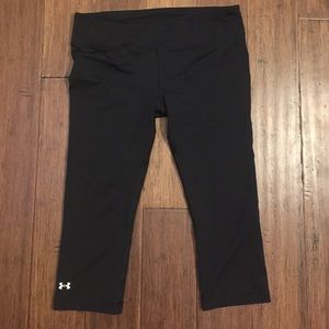 Under Armor heat gear Capri workout / yoga pants
