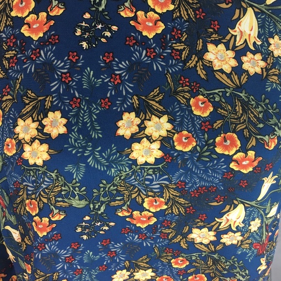 Blue Floral Dress - Picture 5 of 6