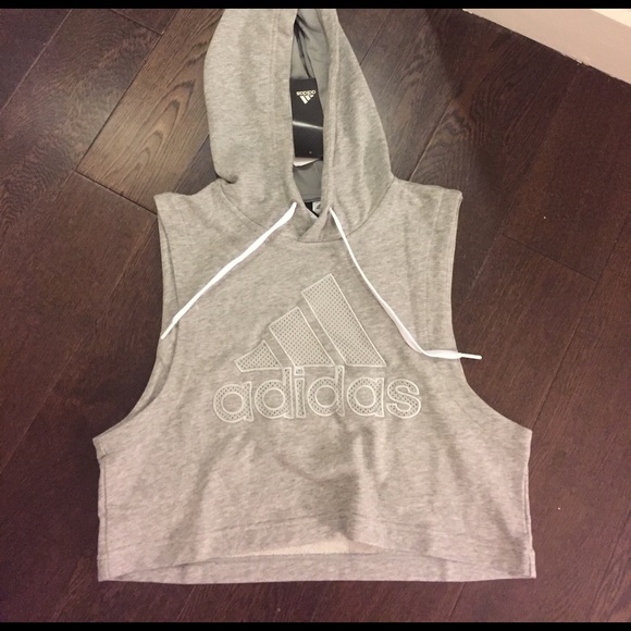 Adidas Tops - Adidas cropped hoodie
