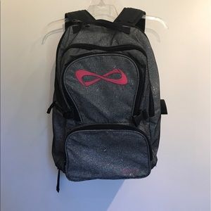 Pink Sparkly Nfinity Backpack