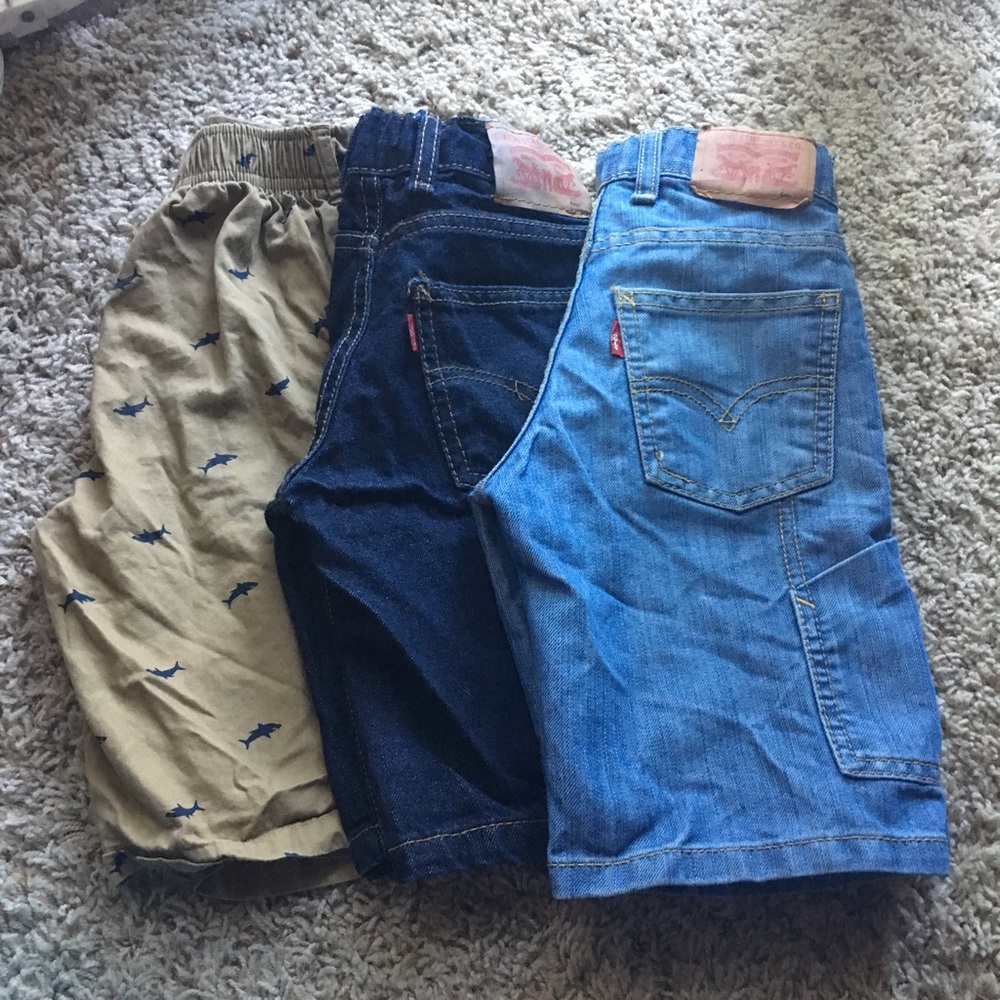 Boys shorts/cutoffs -Reg size 6