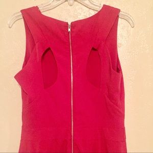 Sexy Red Bebe Jumpsuit