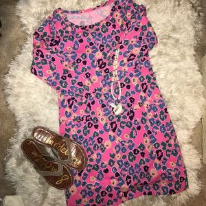 Lilly Pulitzer 3/4 sleeve shift dress