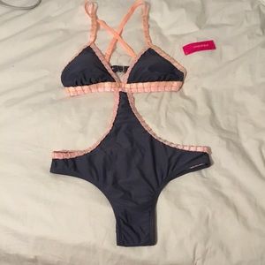 Jet Grey Bathing Suit