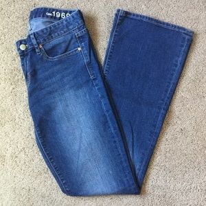 Gap Curvy Medium Wash 27 Regular Boot Cut Jean