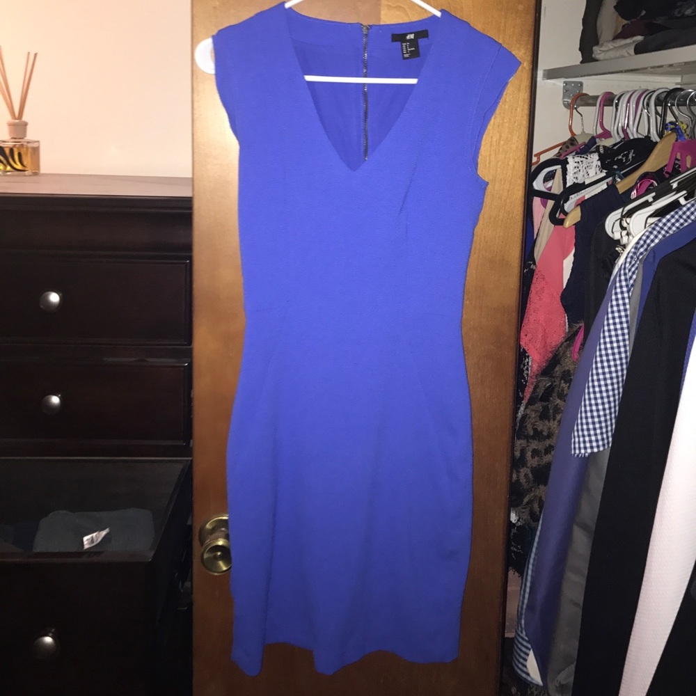 HandM royal blue mini dress!