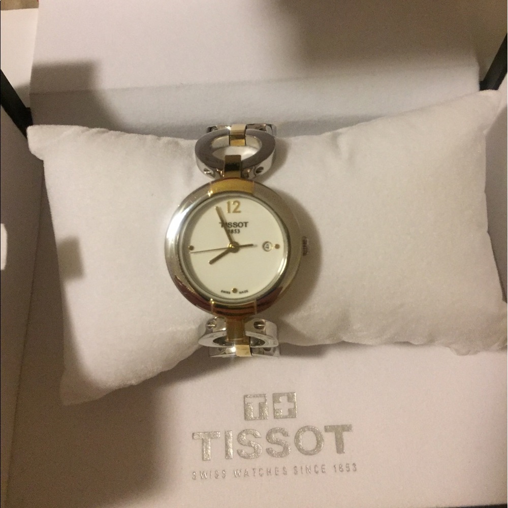 Tissot Pinky Two Tone Womens Quartz Watch