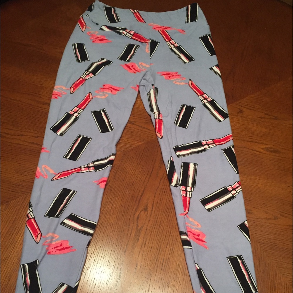 OS Lularoe Lipstick Leggings