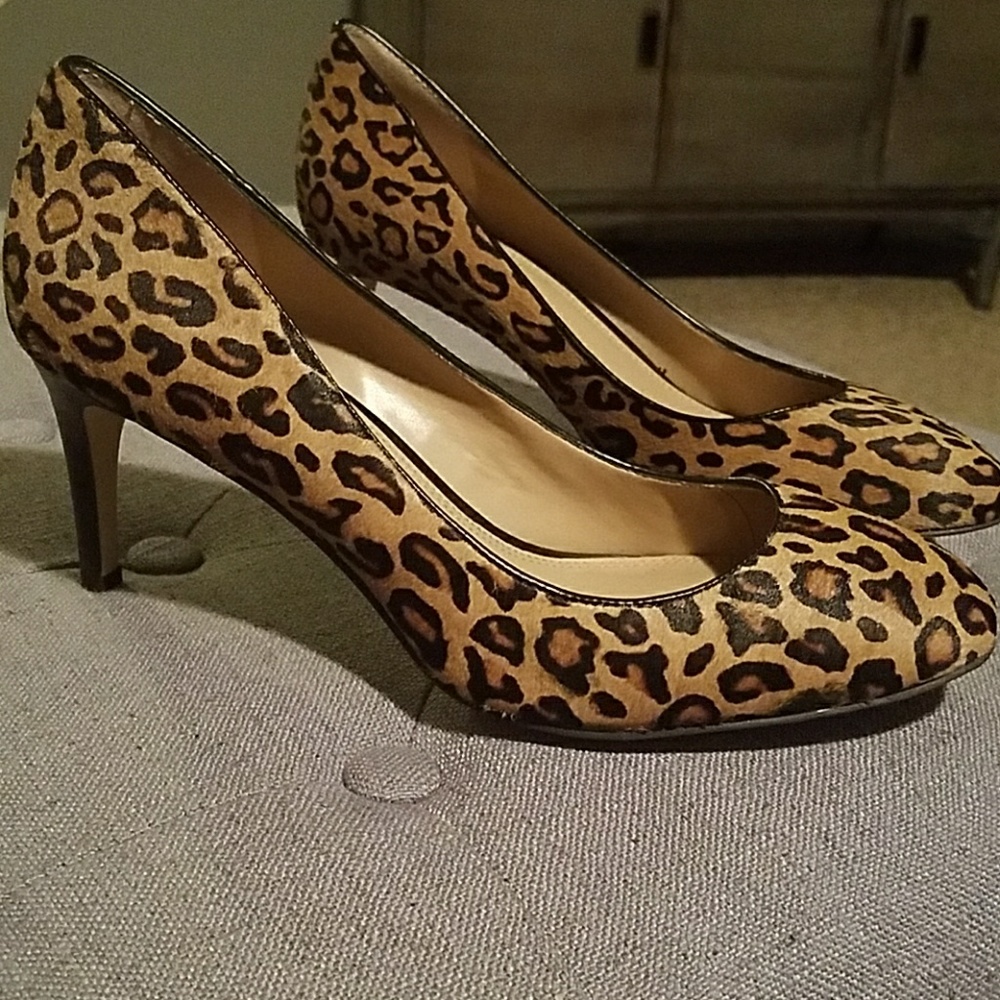Banana Republic leopard heels...ahhmazing