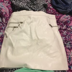Forever 21 leather skirt