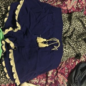 Blue me to we shorts