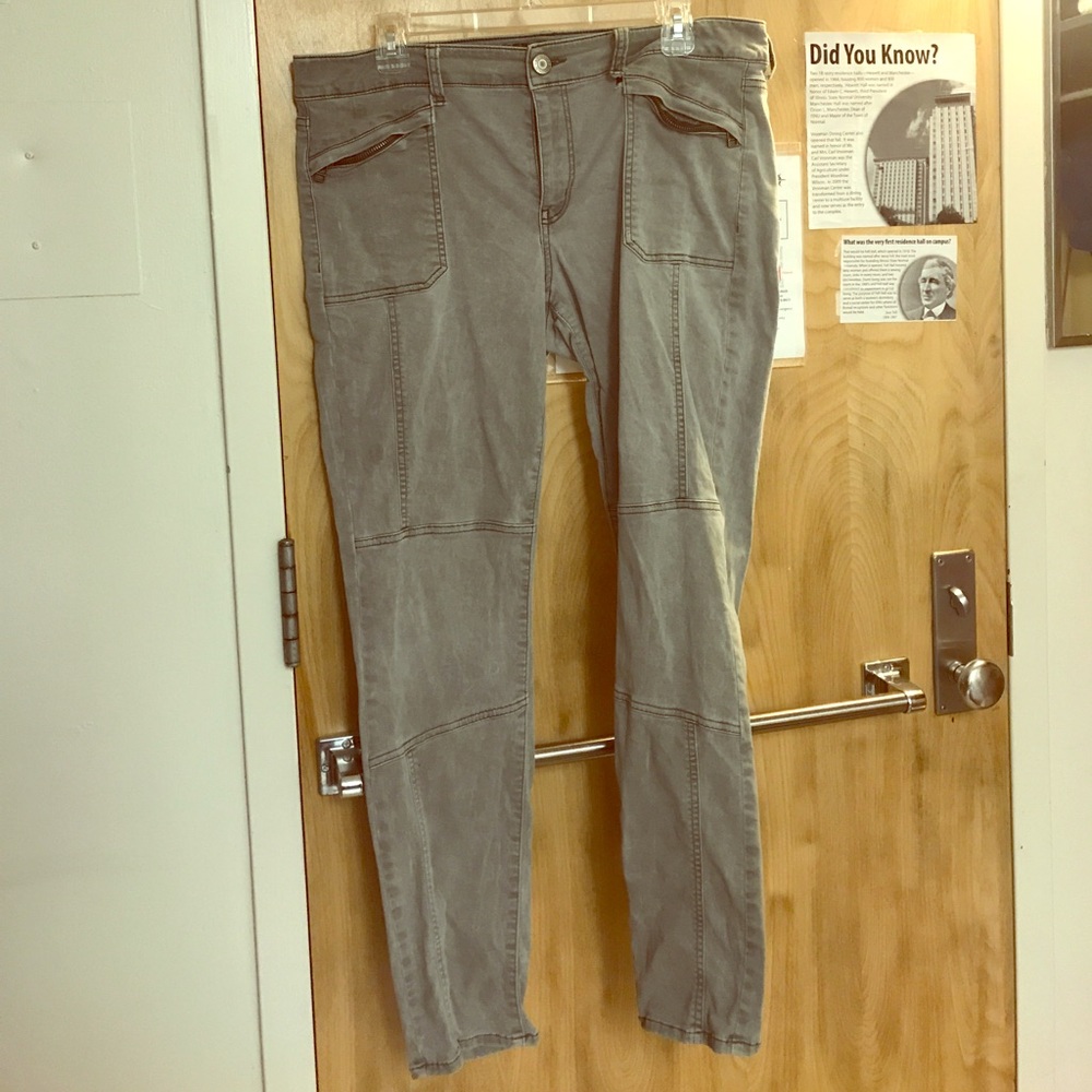 Army Green Super Stretch Jegging