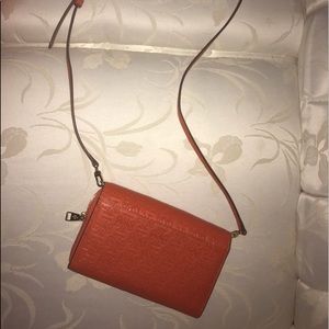 Tory Burch Cross Body Wallet Orange