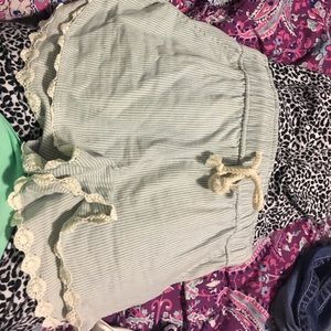 Coco and Jaimeson striped shorts