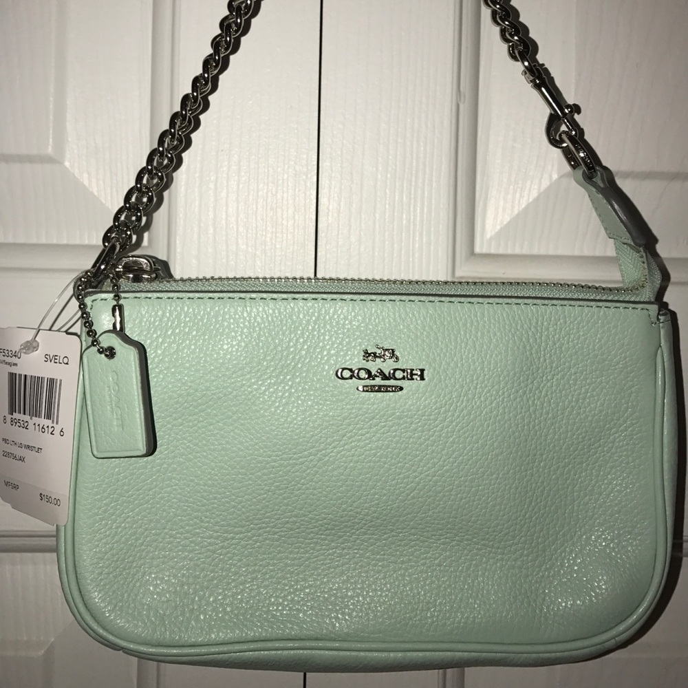 Coach clutch/wristlet