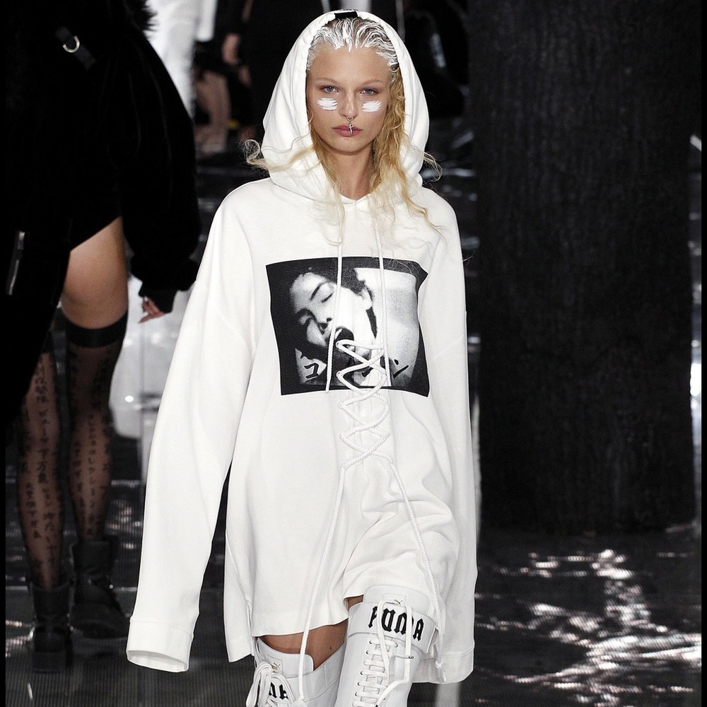 SOLD Fenty PUMA by Rihanna White Hoodie