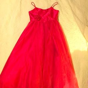 Girls Red Formal