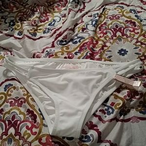 *New* VS white swimsuit bikini bottom