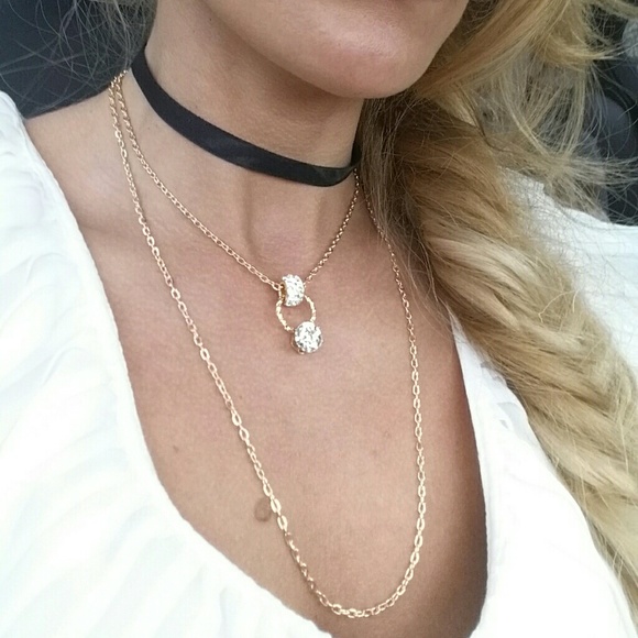 SEXY LAYERED CHOKER - Picture 2 of 4