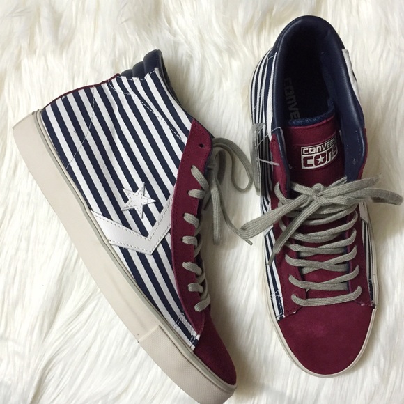 Converse Pro Leather Vulcanic Mid Sneakers - Picture 2 of 6