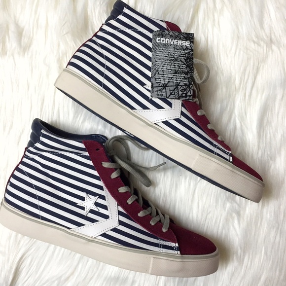 Converse Pro Leather Vulcanic Mid Sneakers - Picture 3 of 6