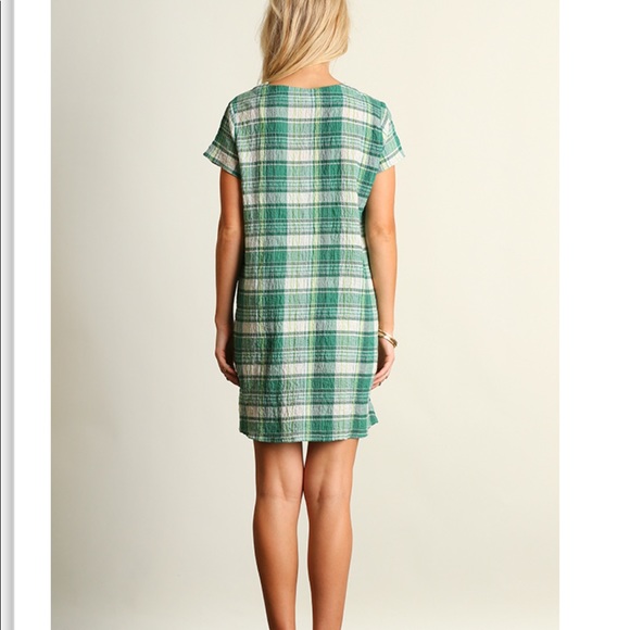 💙 Host Pic Plaid Pocket Dress - Picture 3 of 4