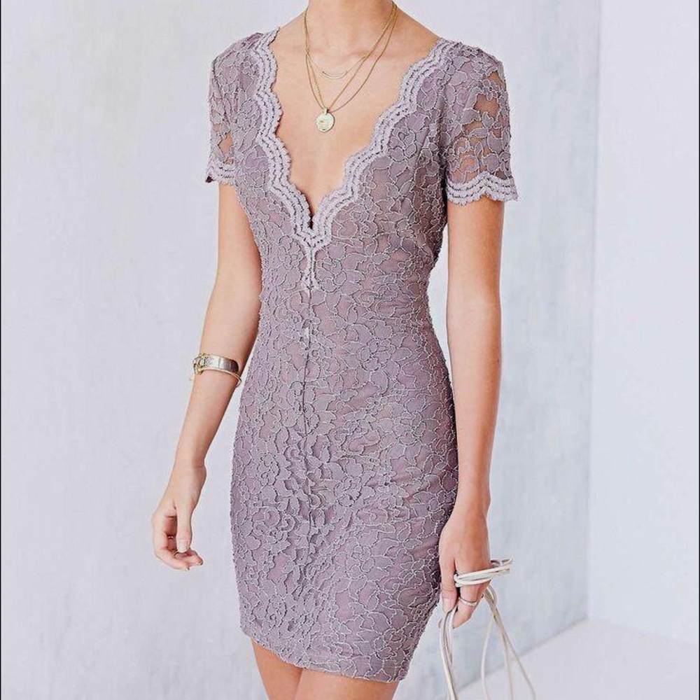 Kimchi Blue Lace Bodycon Dress size S