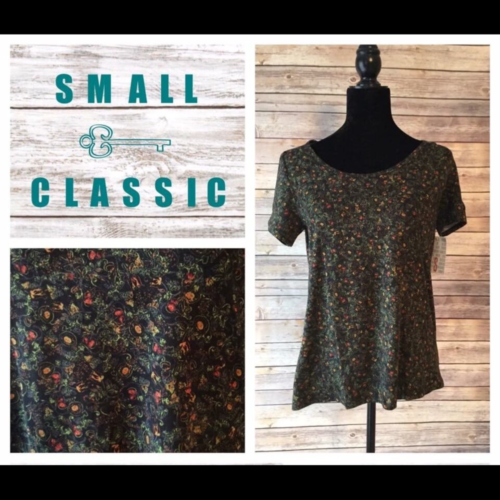 Small Lularoe Classic T shirt NWT