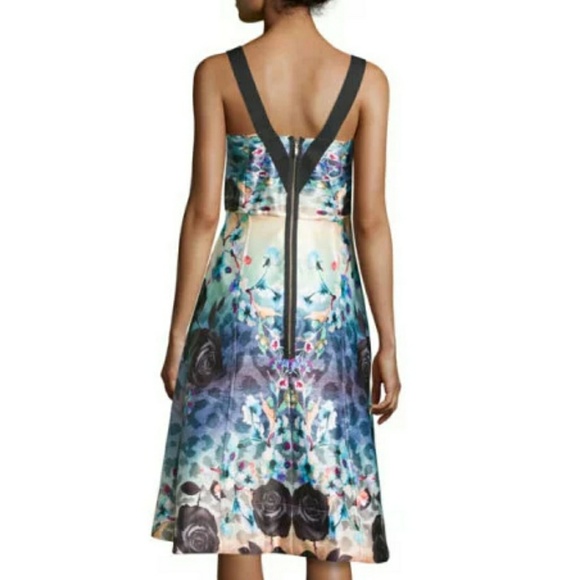 NWT MACKENZIE MODE watercolor dress - Picture 4 of 5