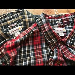 Carhartt - 2 excellent cond. long sleeve shirts