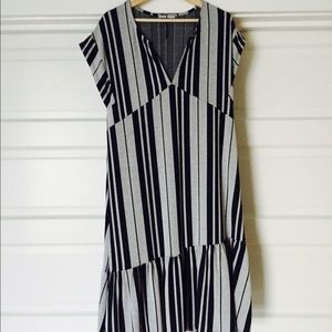 zara striped dress
