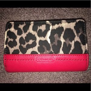 Small Coach Wallet Cheetah Print