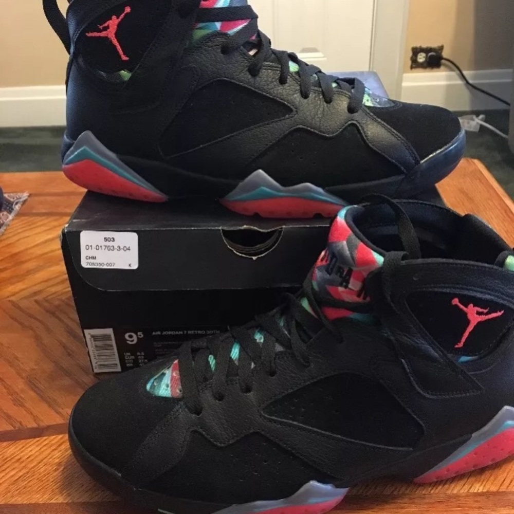 Jordan retro 7 Barcelona nights size 9.5 preowned