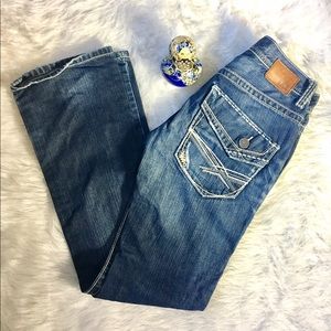 BKE Buckle Aiden Jeans Dark Wash 27r