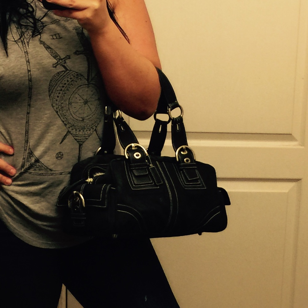 Classic Coach Purse Well Loved