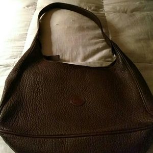 RARE Classic Brown AWL Dooney & Bourke HOBO