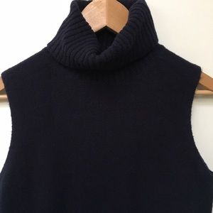 Ann Taylor Turtleneck Sleeveless Sweater