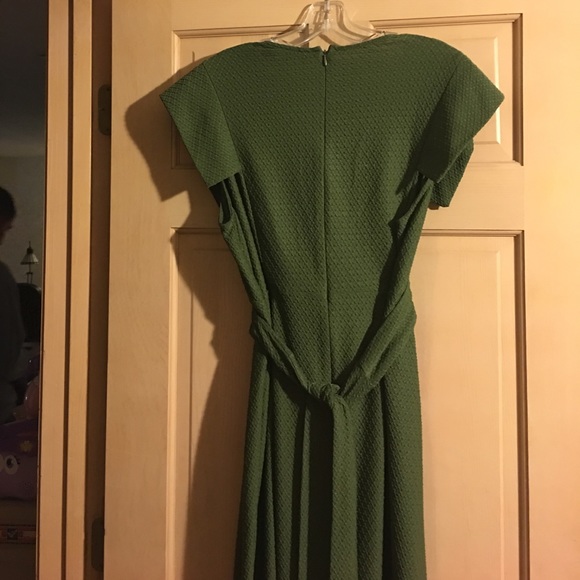 Asos Maternity Stylish Olive Green Cocktail Dress - Picture 5 of 5