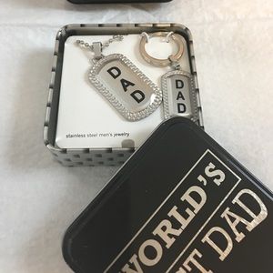 Stainles steel Mens Jewelry 2 pieces