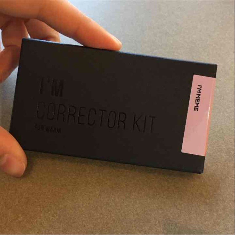 Memebox kbeauty color correcting palette