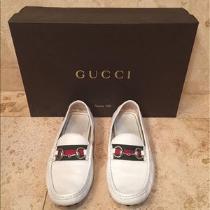 Gucci Leather Horsebit driver
