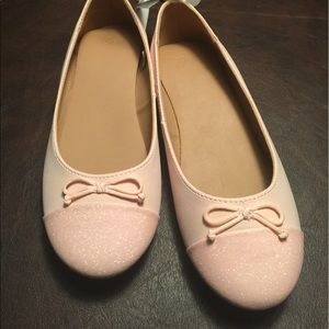 NWT GAP kids 'pink cloud' ballet flats