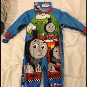 Nwt 2-piece Thomas the train footie set.