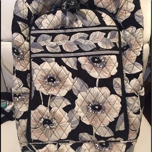 Vera Bradley Laptop Backpack: Camellia Pattern