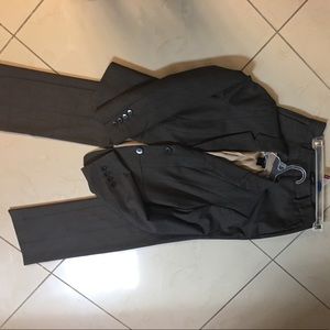 Brown/plum AT suit. Pants are 00P, jacket 0P.